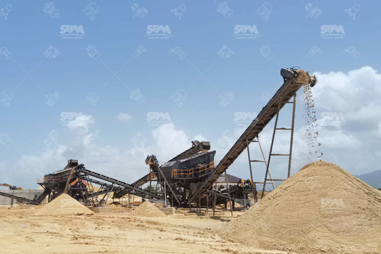 Fluxo de Processamento e Equipamentos para Areia de S&iacute;lica