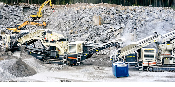 Britador móvel Metso