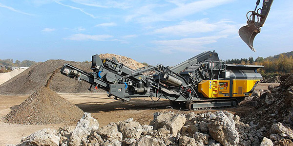 Britador móvel Rubble Master