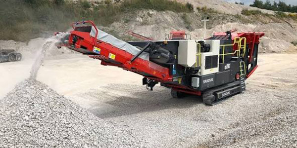 Britador móvel Sandvik