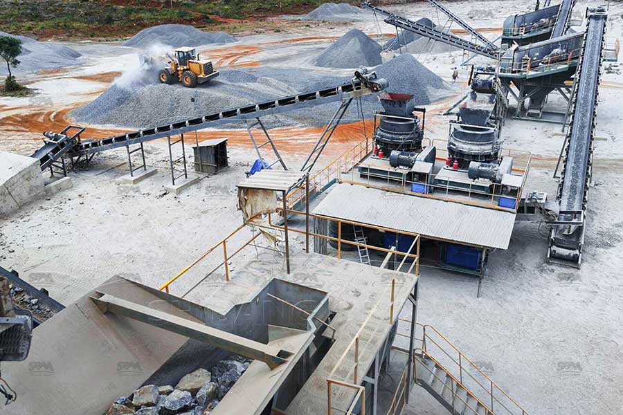 Britador c&ocirc;nico para produ&ccedil;&atilde;o de areia e brita no brasil