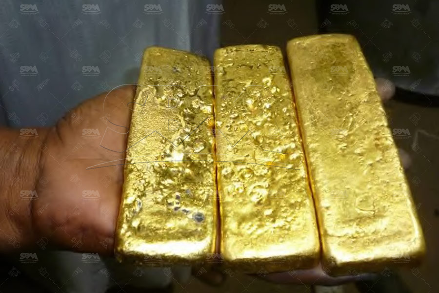 Como o ouro é extraído da rocha