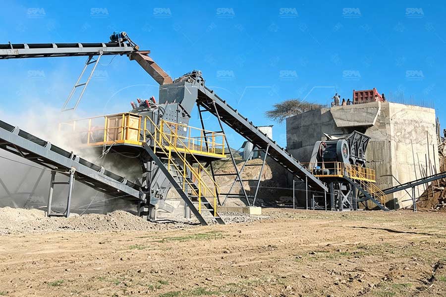 Britador de impacto para mineração de calcário no Brasil